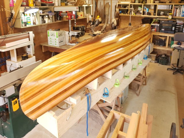 Cedar supplied to Wander Lust Custom Cedar Canoes 44