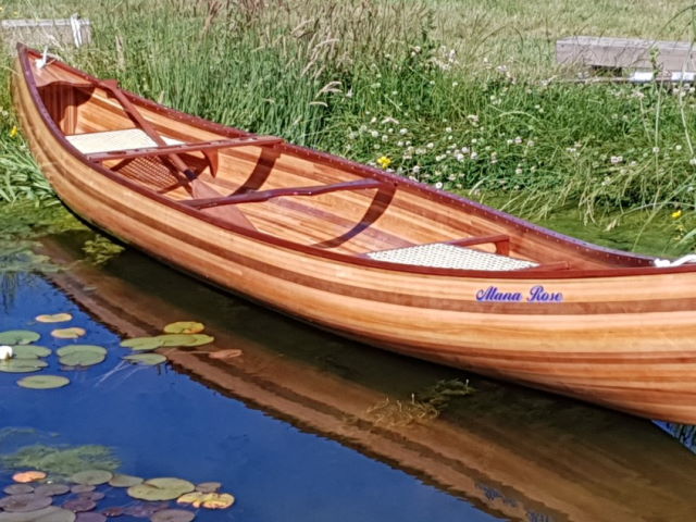 Cedar supplied to Wander Lust Custom Cedar Canoes 47